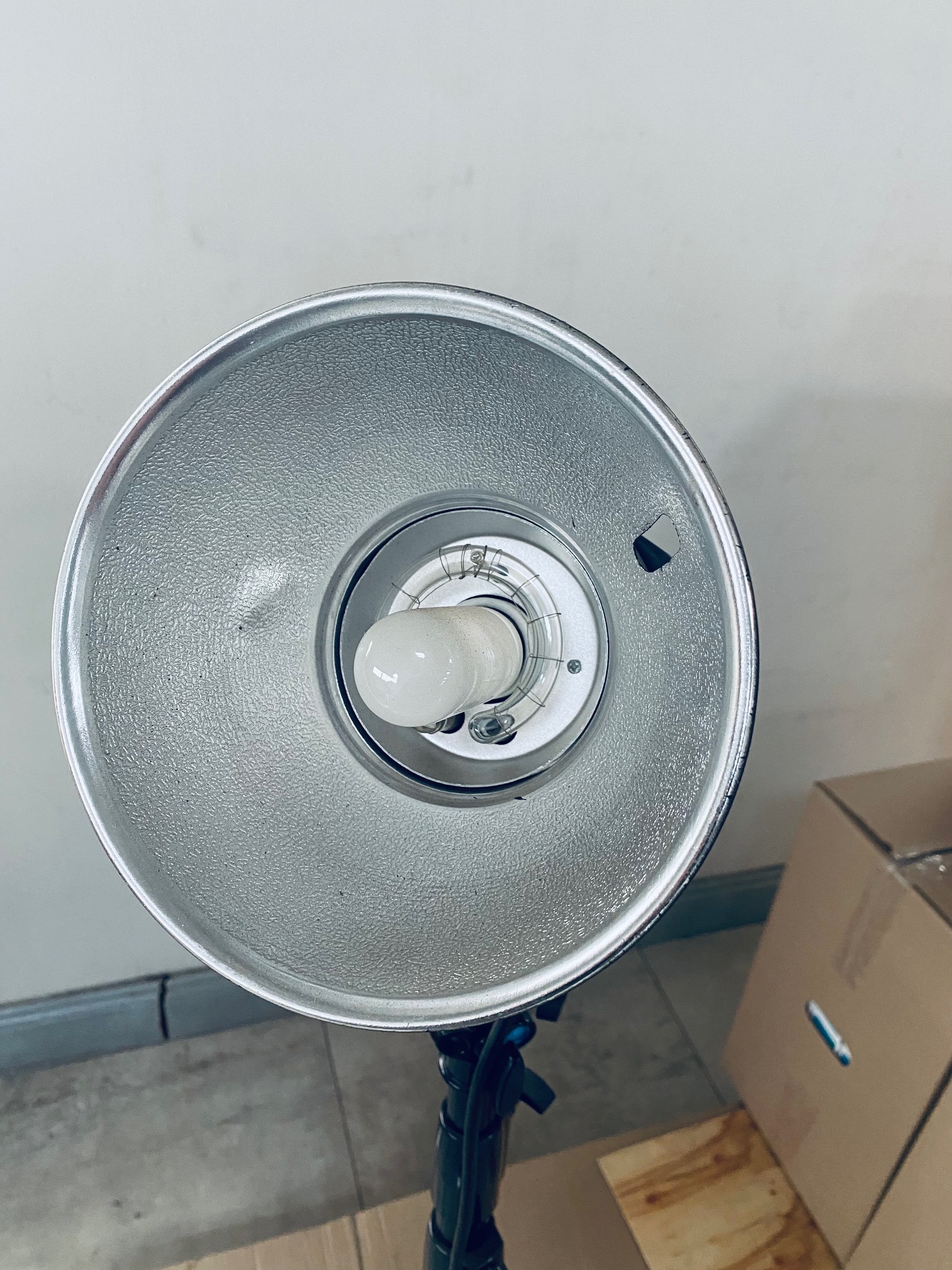 Photographic studio flash kits with soft boxes