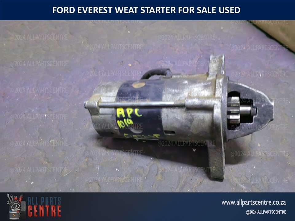 Ford Everest WEAT starter for sale used