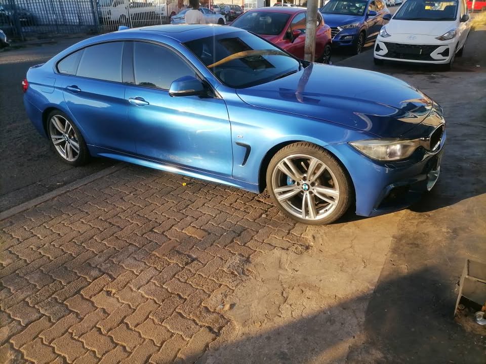 2015 BMW 420D Automatic GrandCoup with a leather seat and sunroof Service book and spare key