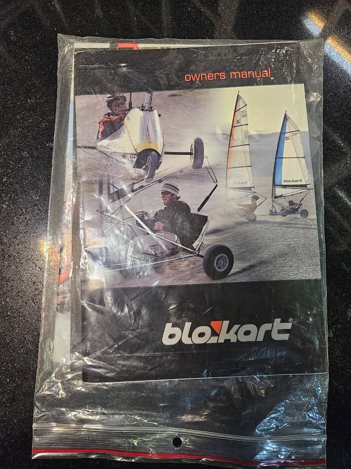 Awesome Blokart Land Yacht, Sail: 5.5m Rig , Carbon Mast - Very rare