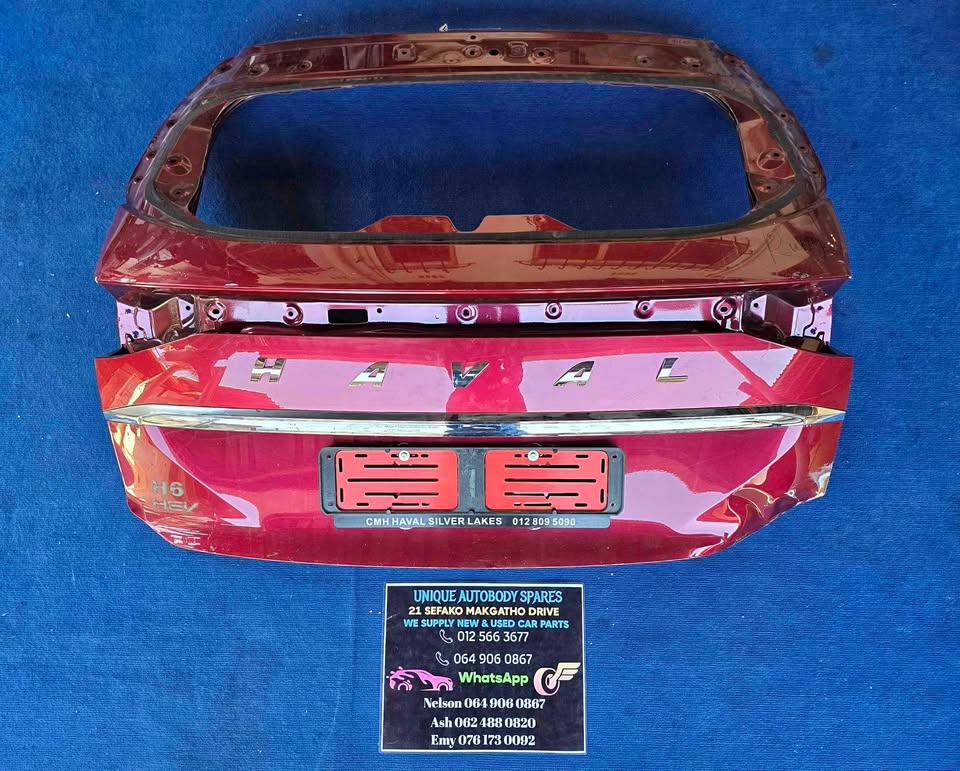 Haval H6 2022 + Tailgate With Tailgate Cover Haval H6 2022 + Tailgate With Tailgate Cover