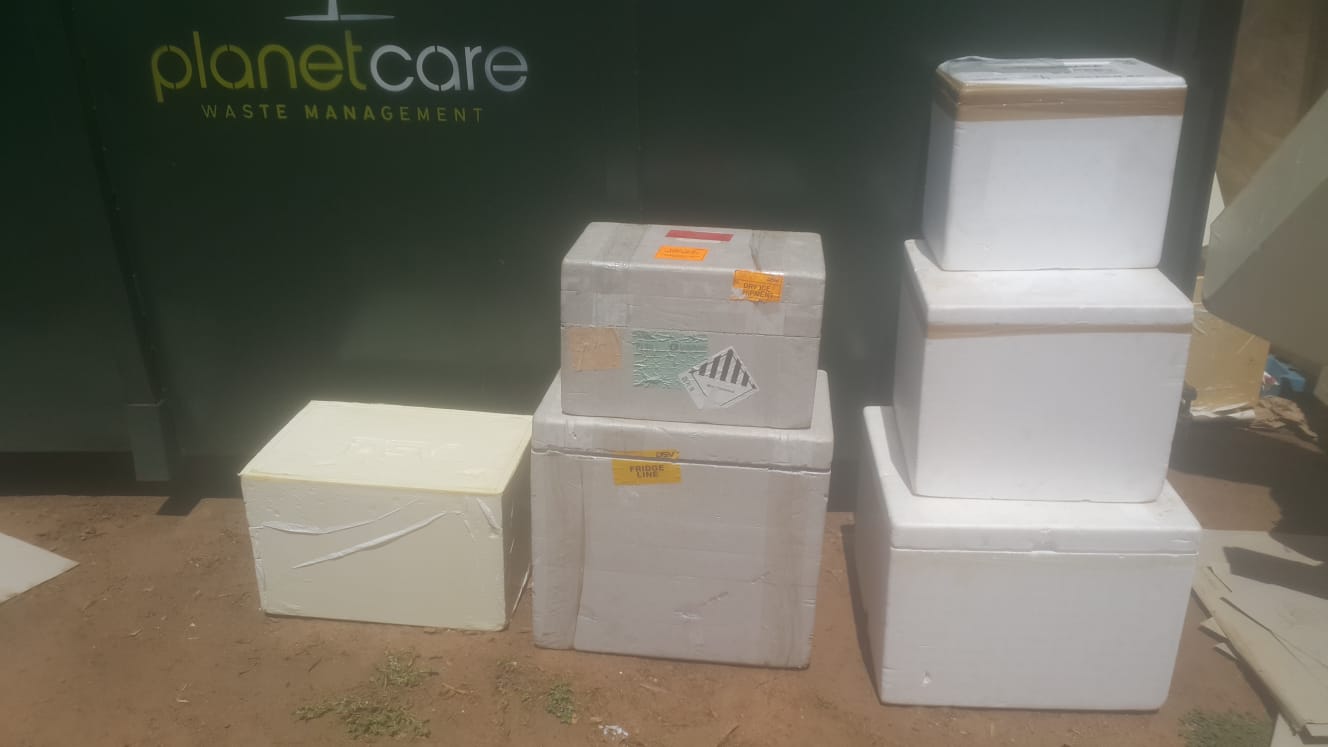 POLY-URETHANE CONTAINERS FOR SALE.