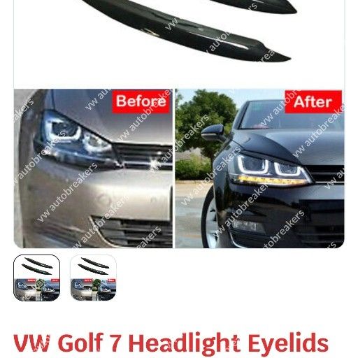 volkswagen mk7 headlight eyelids for sale - Private Seller volkswagen mk7 headlight eyelids for sale - Private Seller