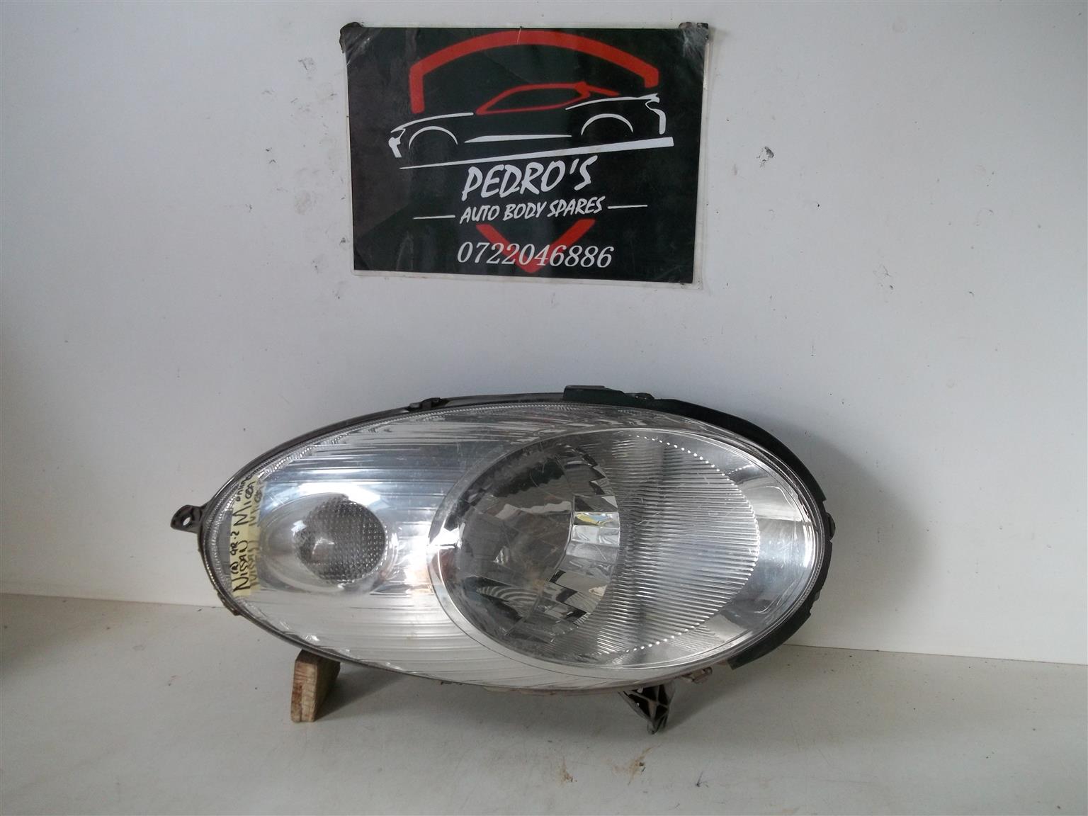 Nissan Micra (K12) '03-'10 right headlight - Private Seller Nissan Micra (K12) '03-'10 right headlight - Private Seller