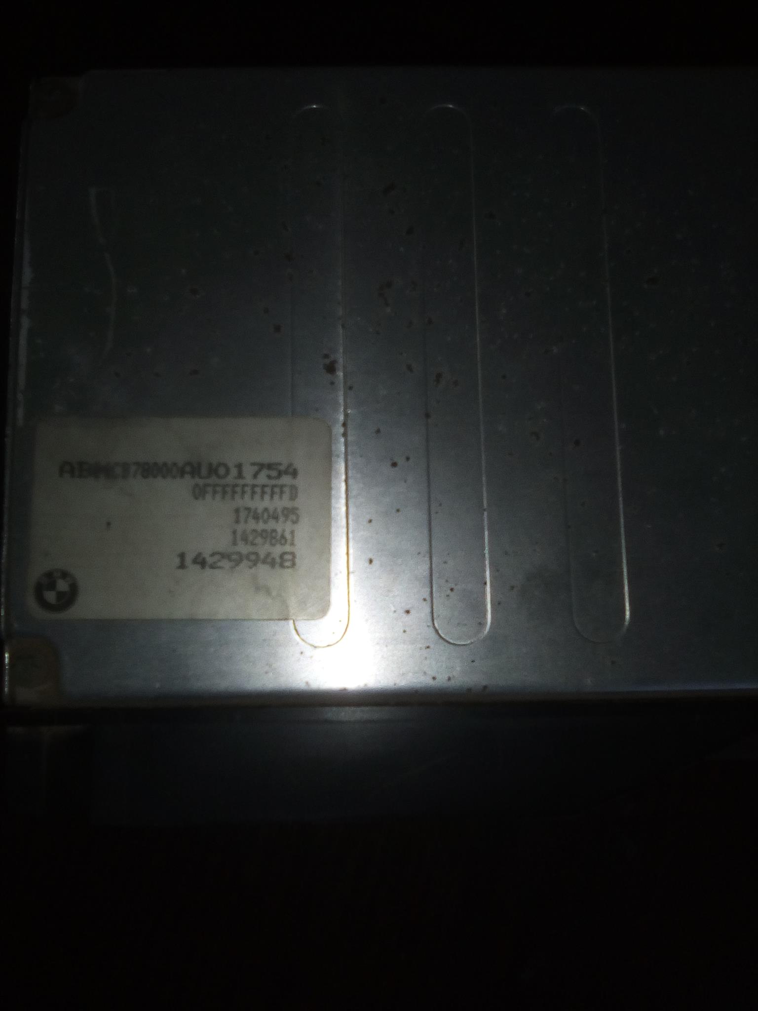 BMW E36 323i computer box with transponder chip - Private Seller