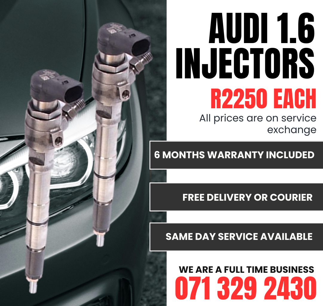 AUDI 1.6 INJECTORS FOR SALE WITH WARRANTY INCLUDED - Private Seller AUDI 1.6 INJECTORS FOR SALE WITH WARRANTY INCLUDED - Private Seller