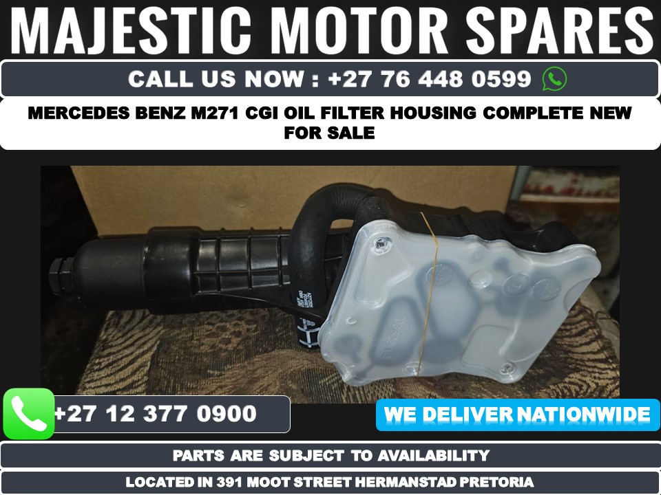 Mercedes Benz CGI oil filter housing complete New for sale