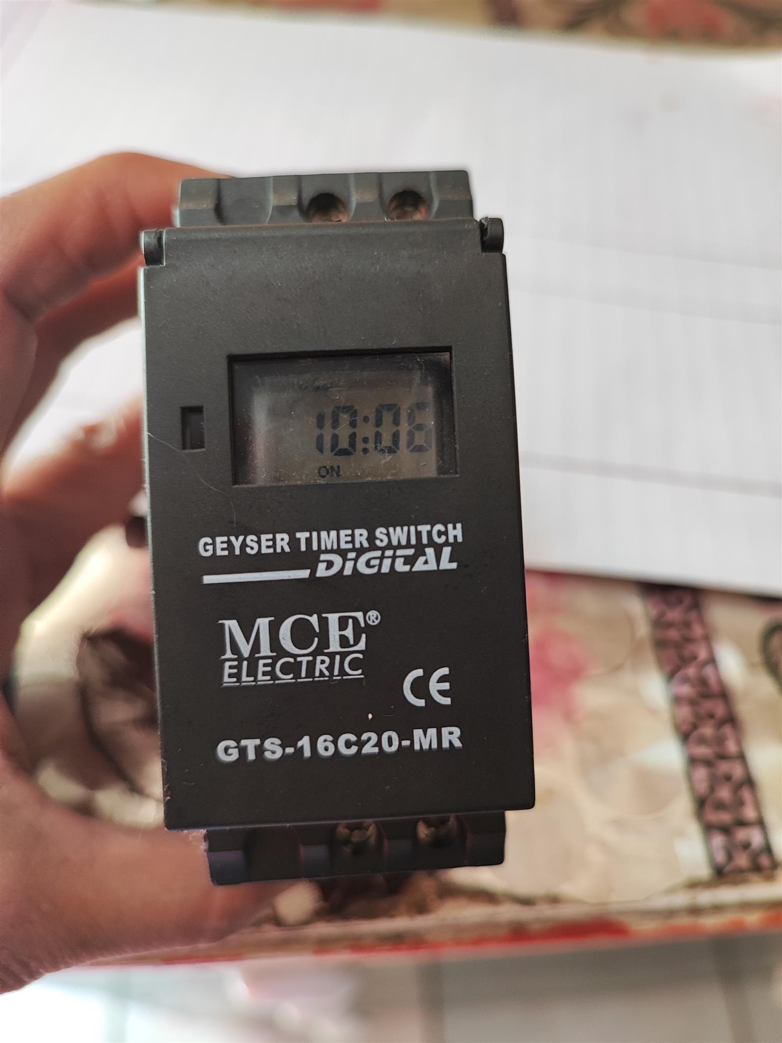 Digital geyser timer switch Junk Mail