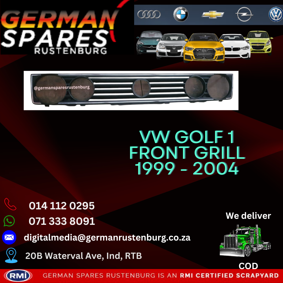 New Vw Golf 1 Front Grill 1999 - 2004 - Private Seller New Vw Golf 1 Front Grill 1999 - 2004 - Private Seller
