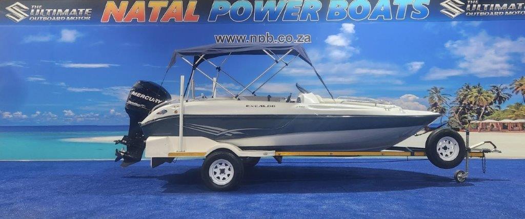 RAVEN EXCALDO 17 FT ON TRAILER 115 HP MERCURY OPTIMAX 2012 MODEL