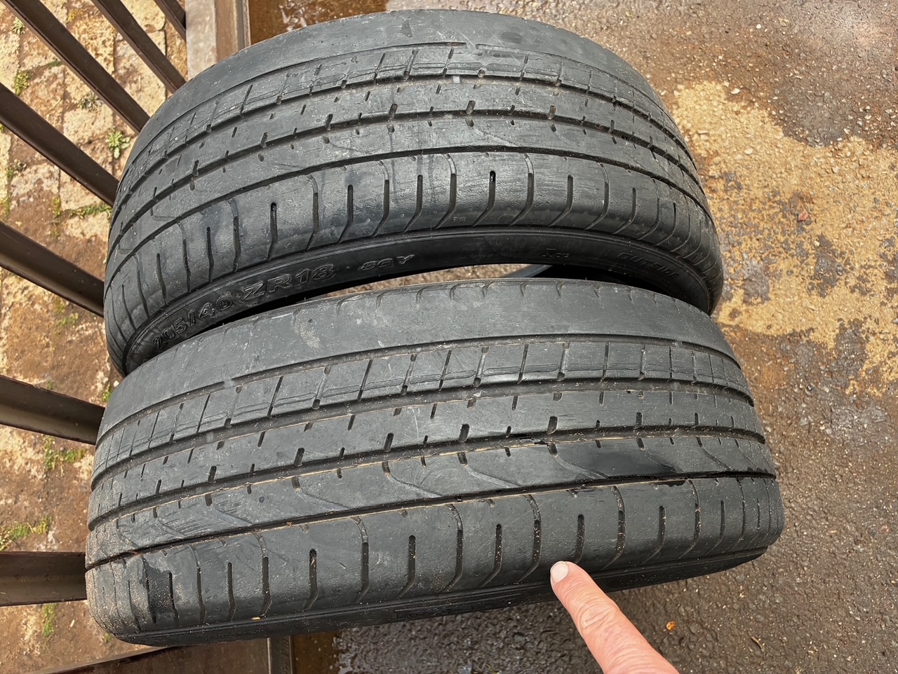 Tyres 205 40 18 Pirelli P zero only 2 available 205x40x17 - Private Seller Tyres 205 40 18 Pirelli P zero only 2 available 205x40x17 - Private Seller