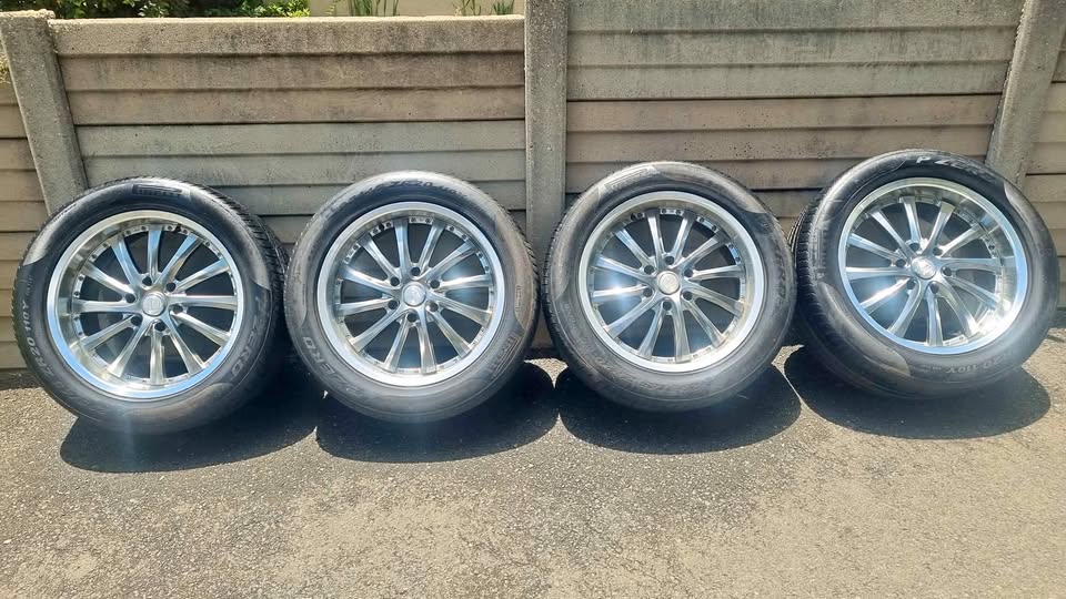 20 INCH A-LINE MAGS AND PIRELLI TYRES
