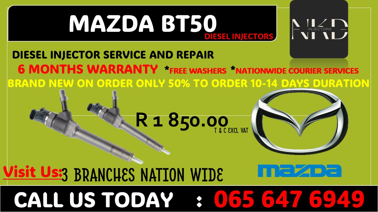 MAZDA BT50 DIESEL INJECTORS - Private Seller MAZDA BT50 DIESEL INJECTORS - Private Seller