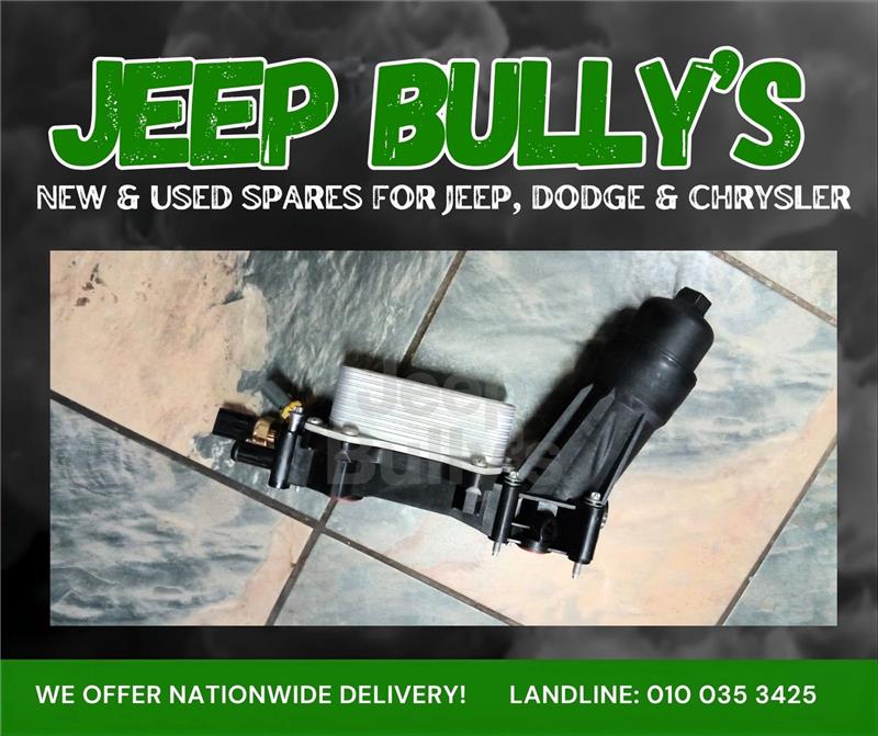 3.6 Jeep Grand Cherokee Wk2 Plastic Oil Coolers With Seals - Private Seller