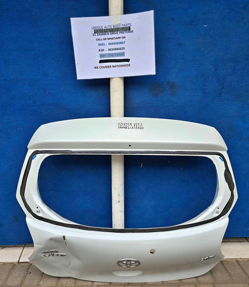 Toyota Vitz / Suzuki Celerio Tailgate Toyota Vitz / Suzuki Celerio Tailgate