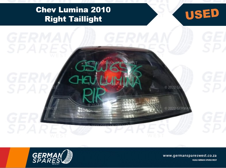 Chev Lumina 2010 USED Right Taillight for sale - Private Seller Chev Lumina 2010 USED Right Taillight for sale - Private Seller