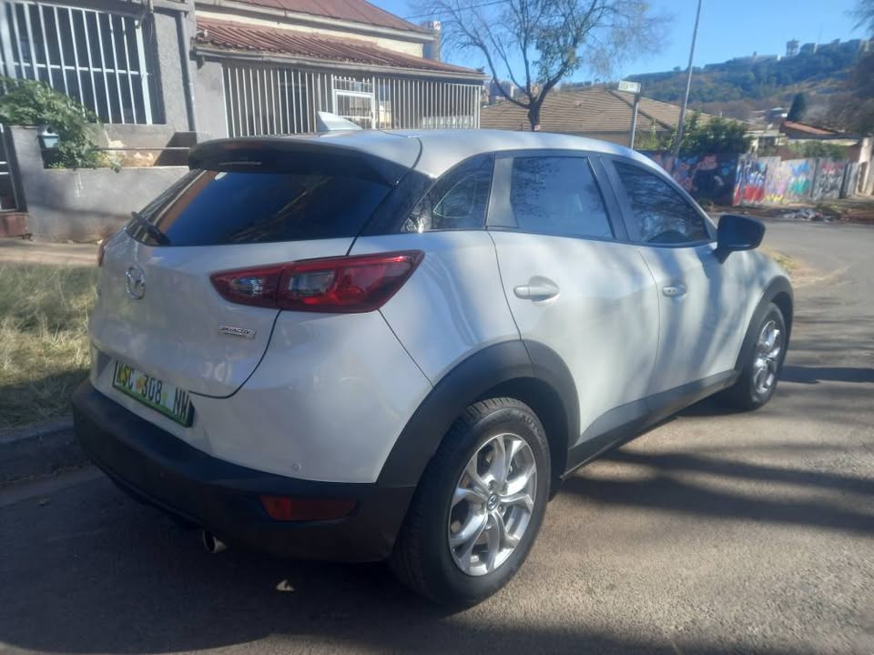 2018 MAZDA CX3 SKYACTIVE TEC 2.0 PETROL, AUTOMATIC, WHITE, 78000KM. SPARE KEY