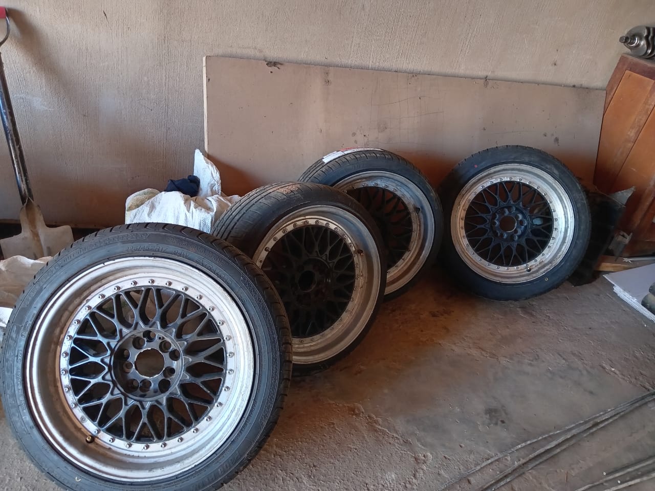 17"rims and New tires 2x 205 40 and 2x 225 45 or swap with audi 500e engine - Private Seller 17"rims and New tires 2x 205 40 and 2x 225 45 or swap with audi 500e engine - Private Seller