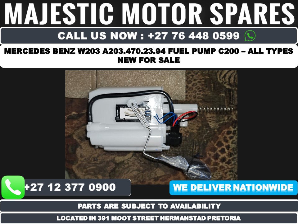Mercedes Benz A203.470.23.94 fuel pump W203 new for sale - Private Seller Mercedes Benz A203.470.23.94 fuel pump W203 new for sale - Private Seller