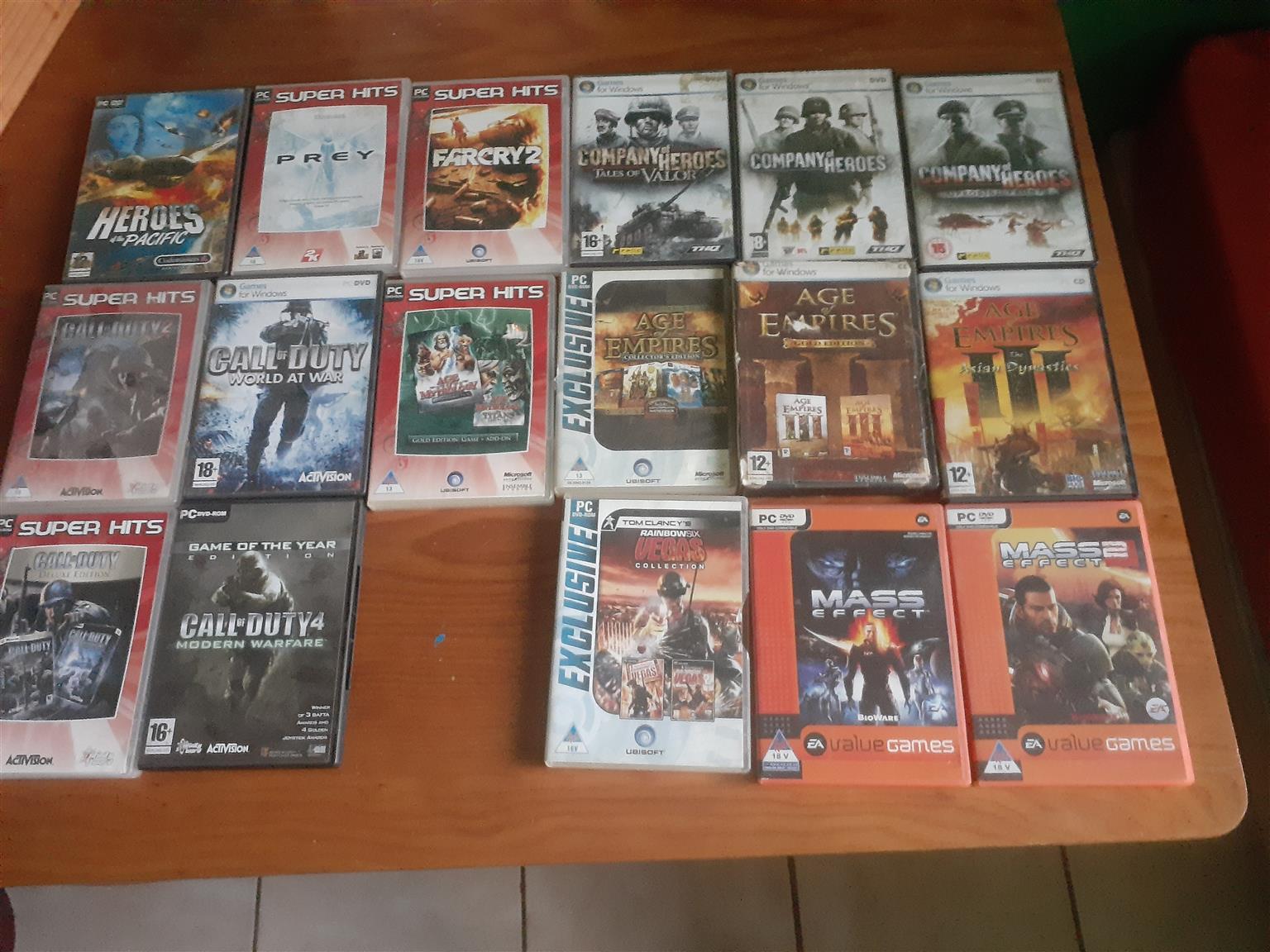 Pc games for sale 