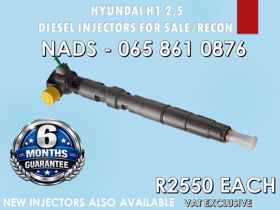 NEW OR RECONDITIONED DIESEL INJECTORS FOR SALE FOR HYUNDAI H1 - Private Seller NEW OR RECONDITIONED DIESEL INJECTORS FOR SALE FOR HYUNDAI H1 - Private Seller