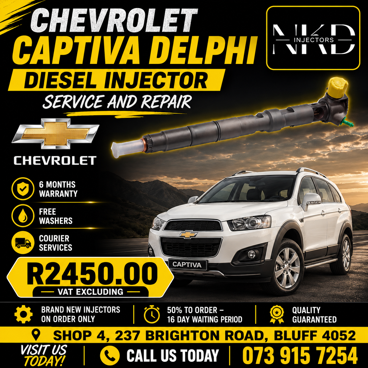 Repair_Chevrolet_Captiva_Delphi_Injectors - Private Seller Repair_Chevrolet_Captiva_Delphi_Injectors - Private Seller