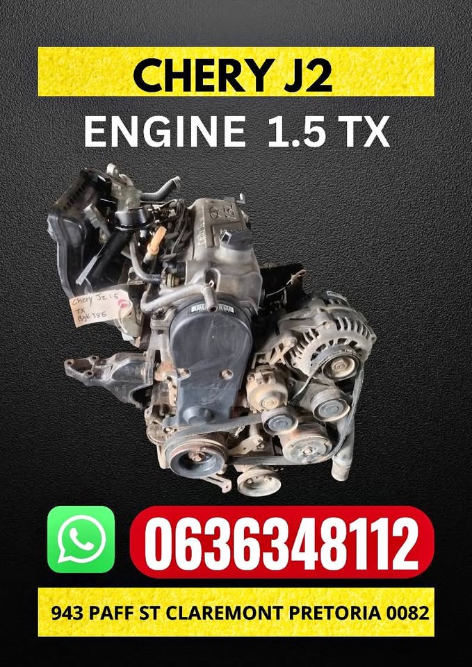 Chery J2 engine 1.5 TX engine - Private Seller Chery J2 engine 1.5 TX engine - Private Seller
