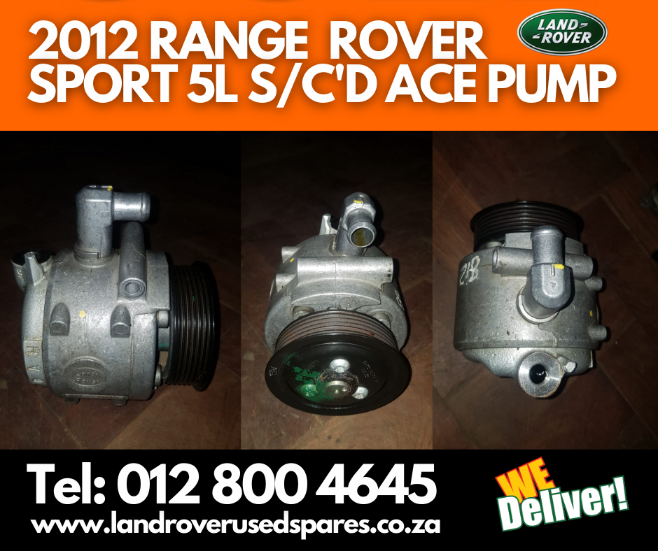 Range Rover Sport 5L Supercharged ACE PUMP Range Rover Sport 5L Supercharged ACE PUMP
