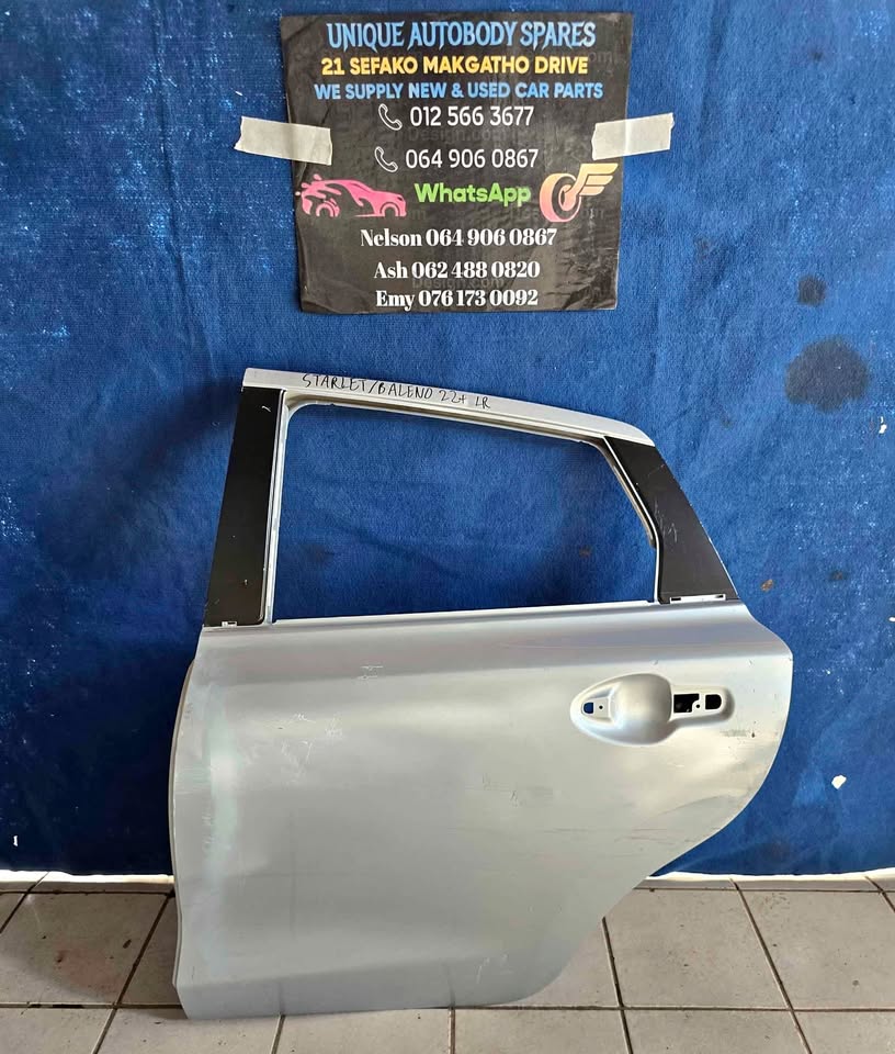 Toyota Starlet / Baleno Left Back Door