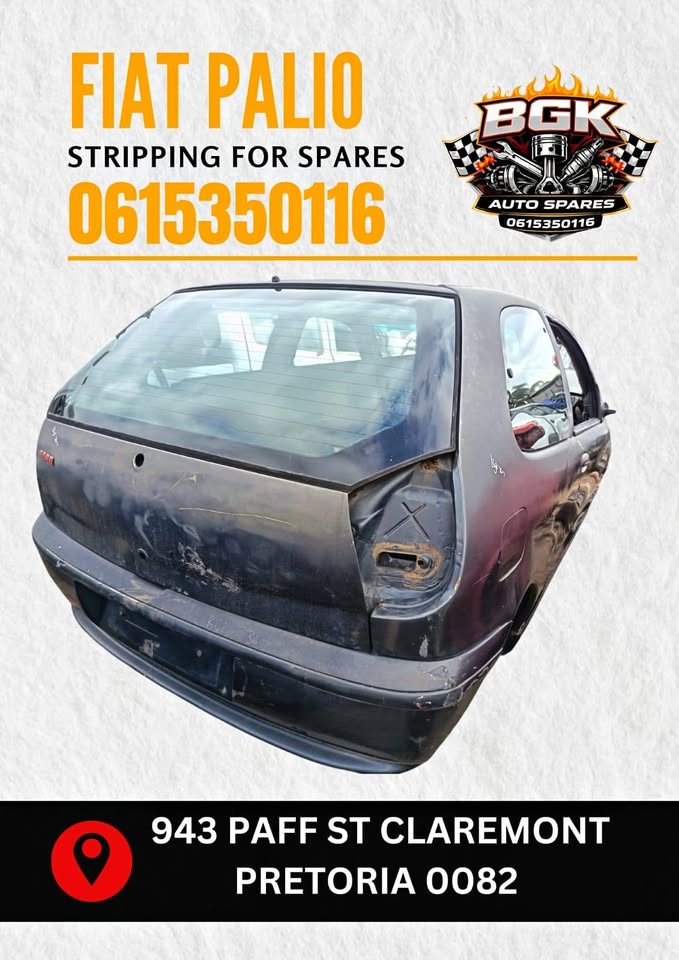Fiat palio stripping for spares - Private Seller Fiat palio stripping for spares - Private Seller