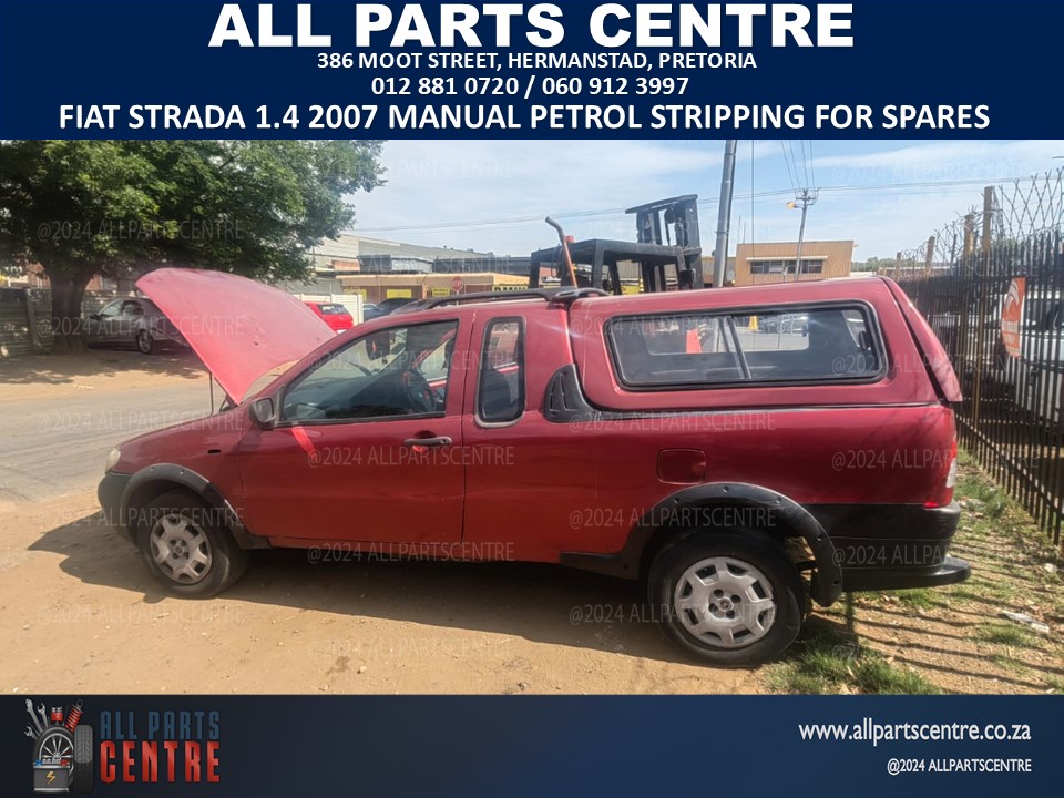 Fiat Strada 1.4 2007 manual petrol stripping for spares
