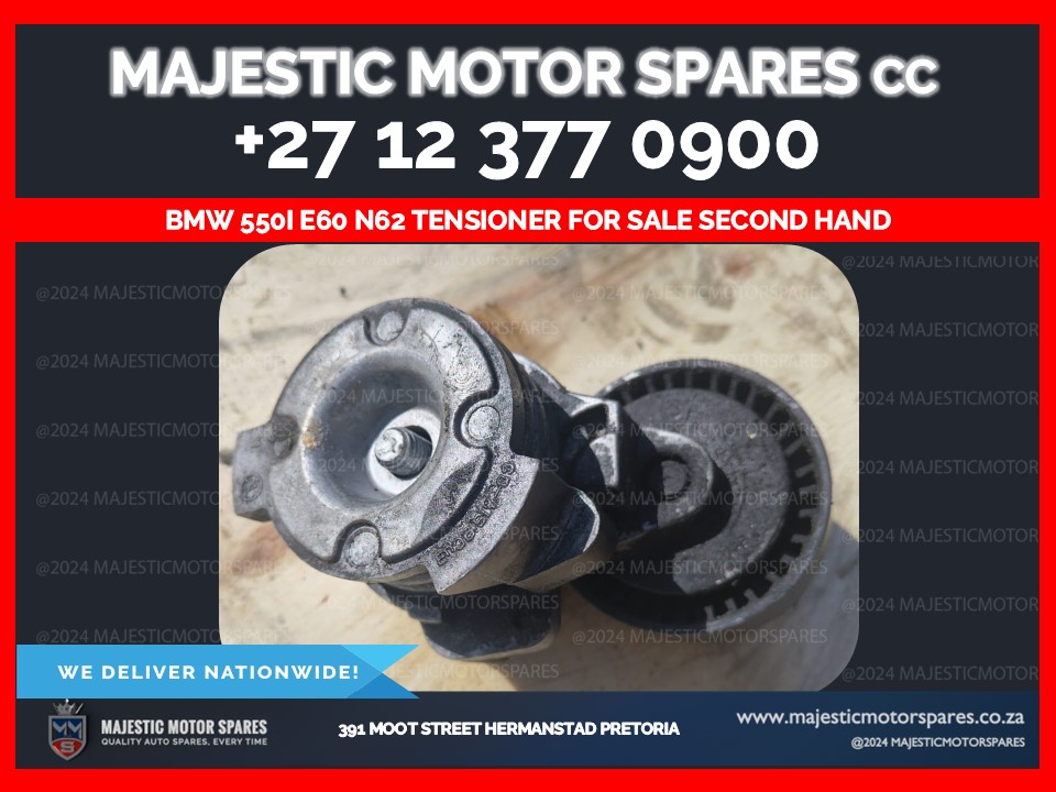 bmw 550i e60 n62 belt tensioner for sale second hand - Private Seller