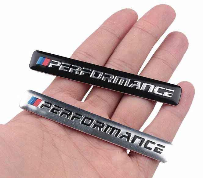 BMW M Performance aluminium badges emblems stickers - Private Seller