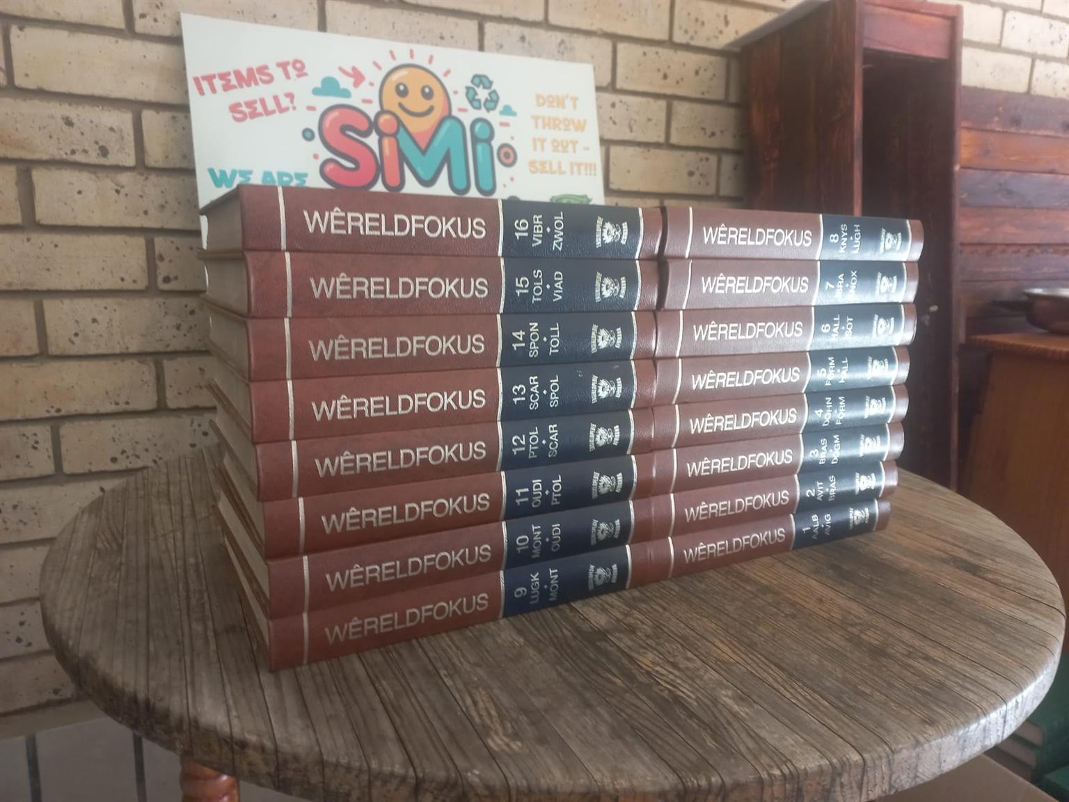 Wêreldfokus Afrikaanse Ensiklopedie Stel – 16 Volumes!