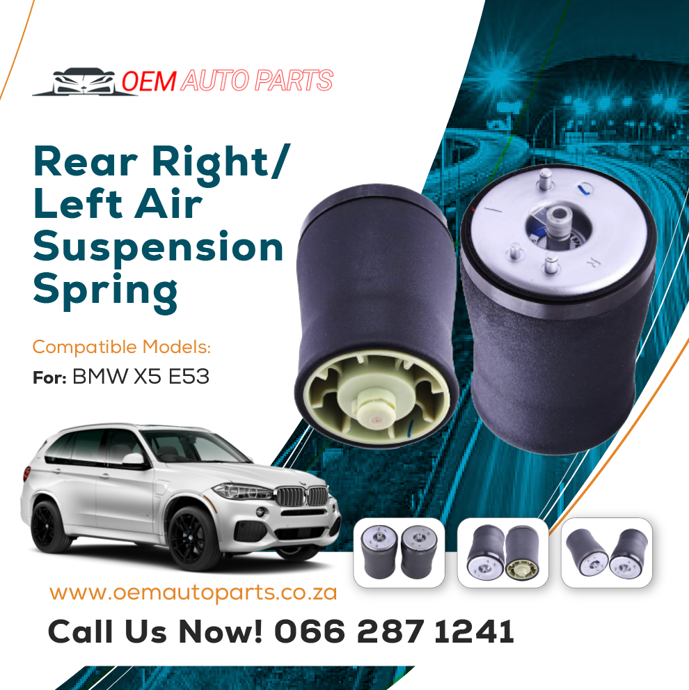 Rear Right/ Left Air Suspension Spring – BMW X5 E53 37126750355  /  37126750356 Rear Right/ Left Air Suspension Spring – BMW X5 E53 37126750355  /  37126750356
