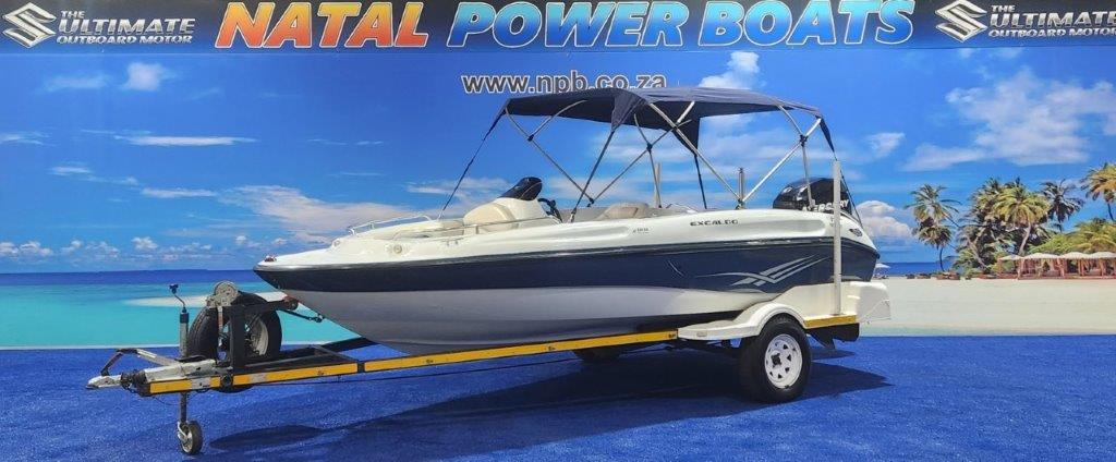 RAVEN EXCALDO 17 FT ON TRAILER 115 HP MERCURY OPTIMAX 2012 MODEL