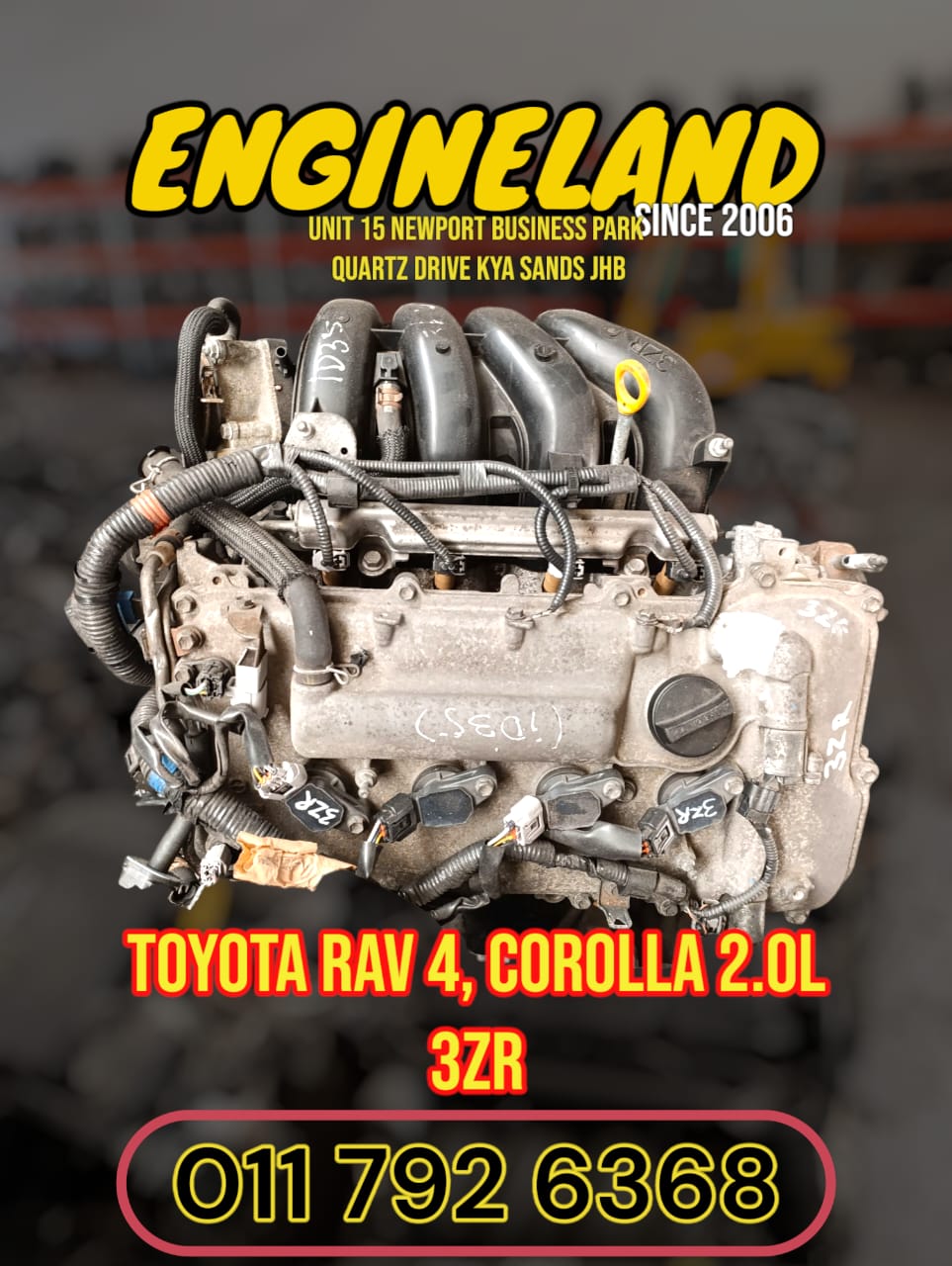Toyota Corolla 2.0l 3zr engine - Private Seller Toyota Corolla 2.0l 3zr engine - Private Seller