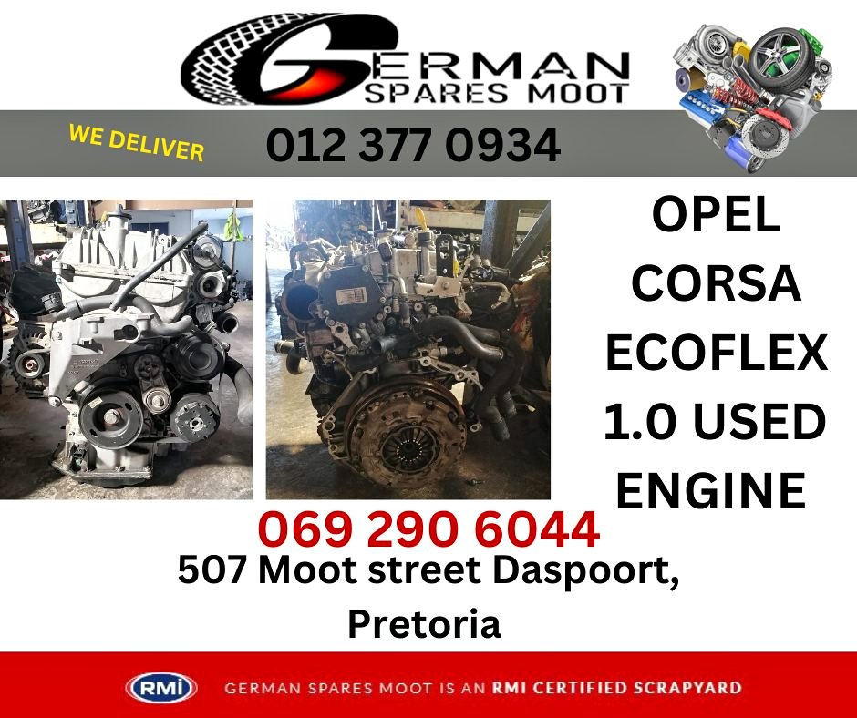 Opel Corsa Ecoflex 1.0 Used Engine