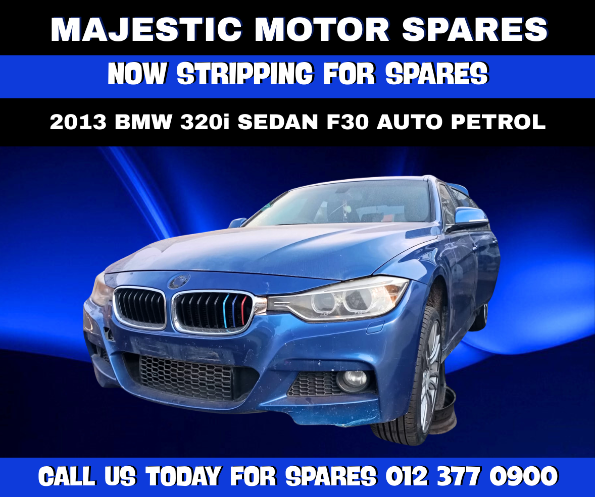 2013 BMW 320i F30 Sedan Auto Petrol Stripping for Spares - Private Seller