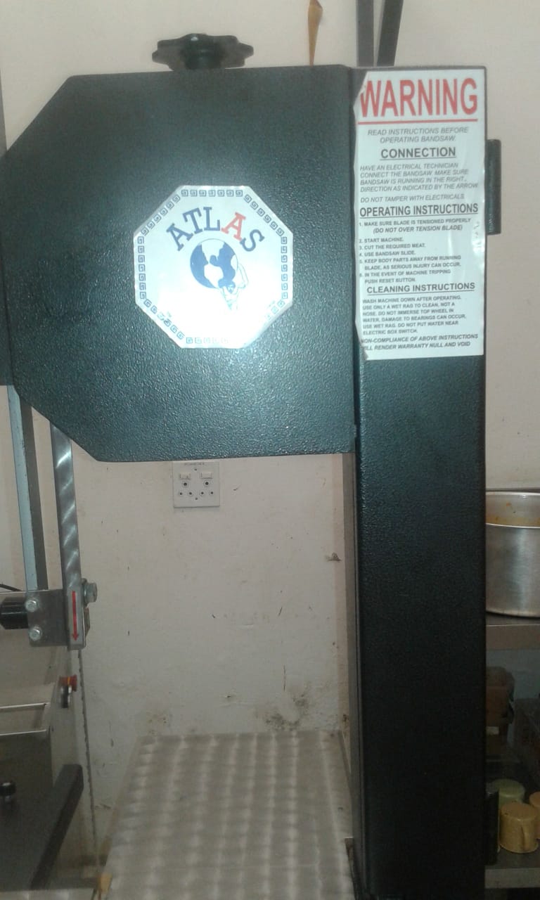 Atlas Meat band saw. Working 100% selling due to change of business ...