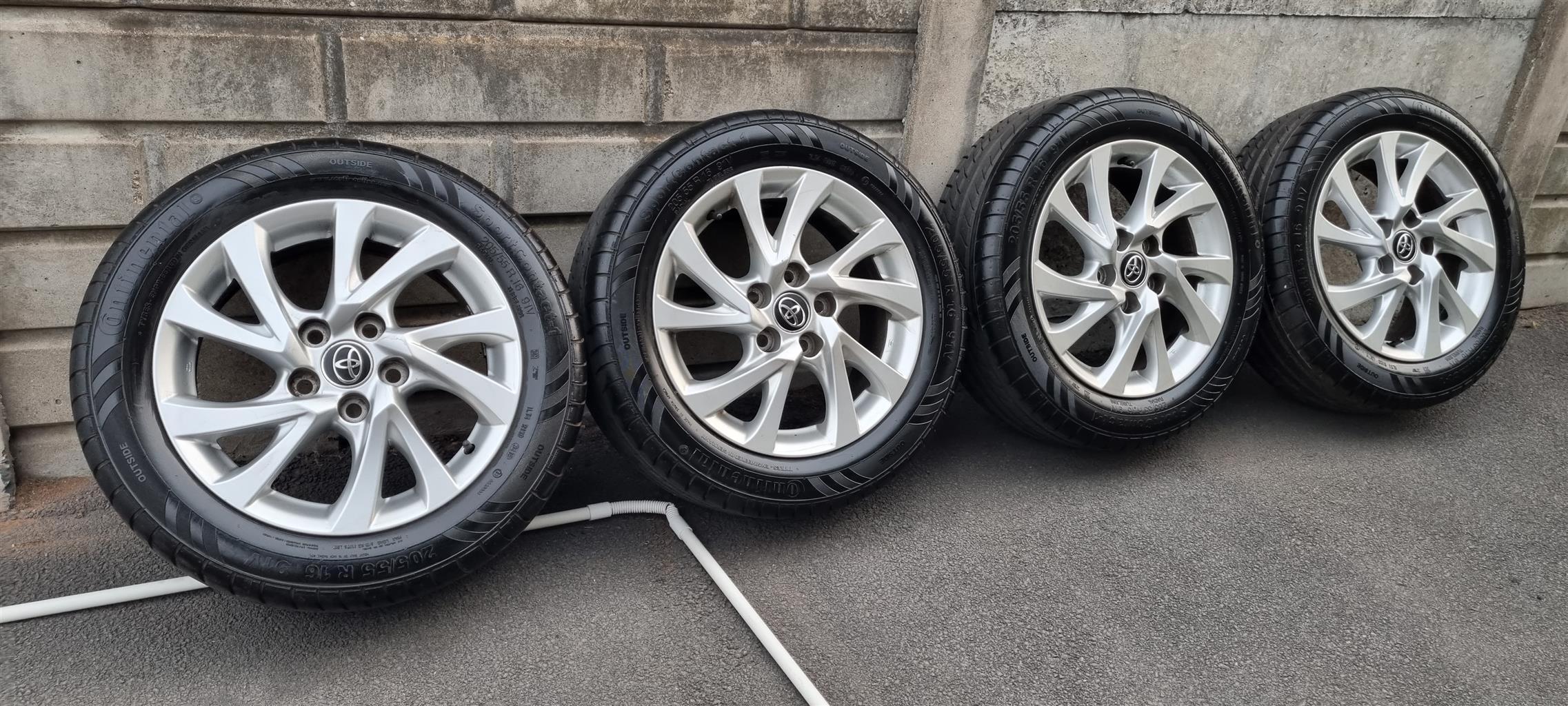 Original Toyota Rims & Tyres for sale Junk Mail