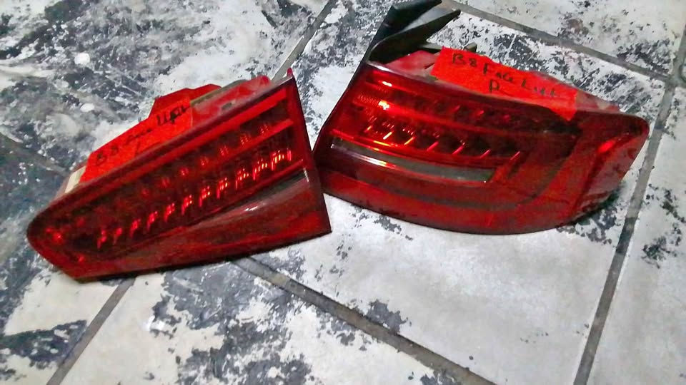 Audi A4 B8 face-lift taillights - Private Seller Audi A4 B8 face-lift taillights - Private Seller