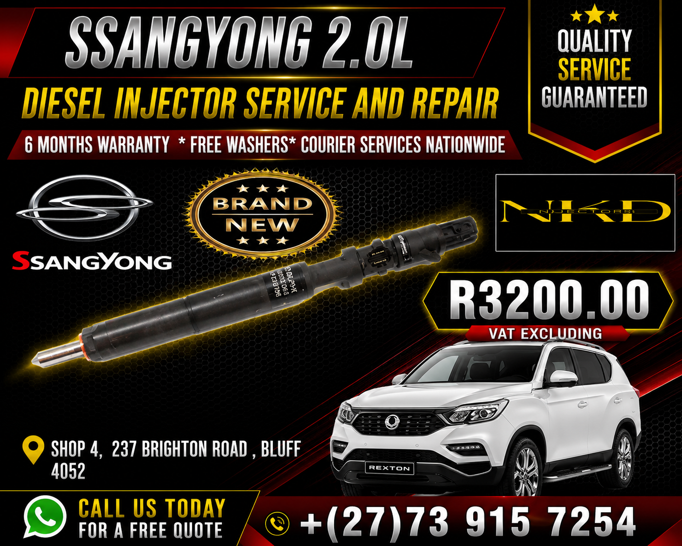 Brand_New_Injectors_For_Ssangyong_2.0L - Private Seller Brand_New_Injectors_For_Ssangyong_2.0L - Private Seller