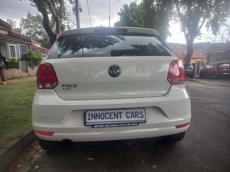 2022 VW POLO VIVO HATCHBACK 1.4 Petrol, Manual Transmission, White Color, Mileage 80000km,