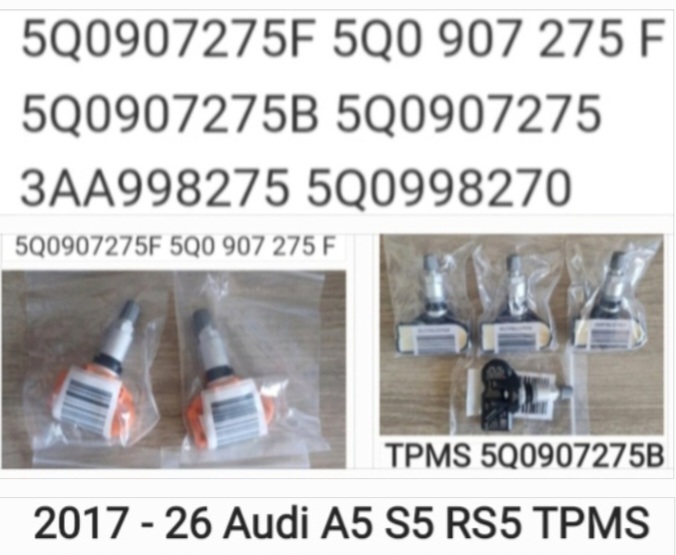 Audi A5 S5 RS5 TPMS tyre pressure monitor sensors and valves - Private Seller Audi A5 S5 RS5 TPMS tyre pressure monitor sensors and valves - Private Seller