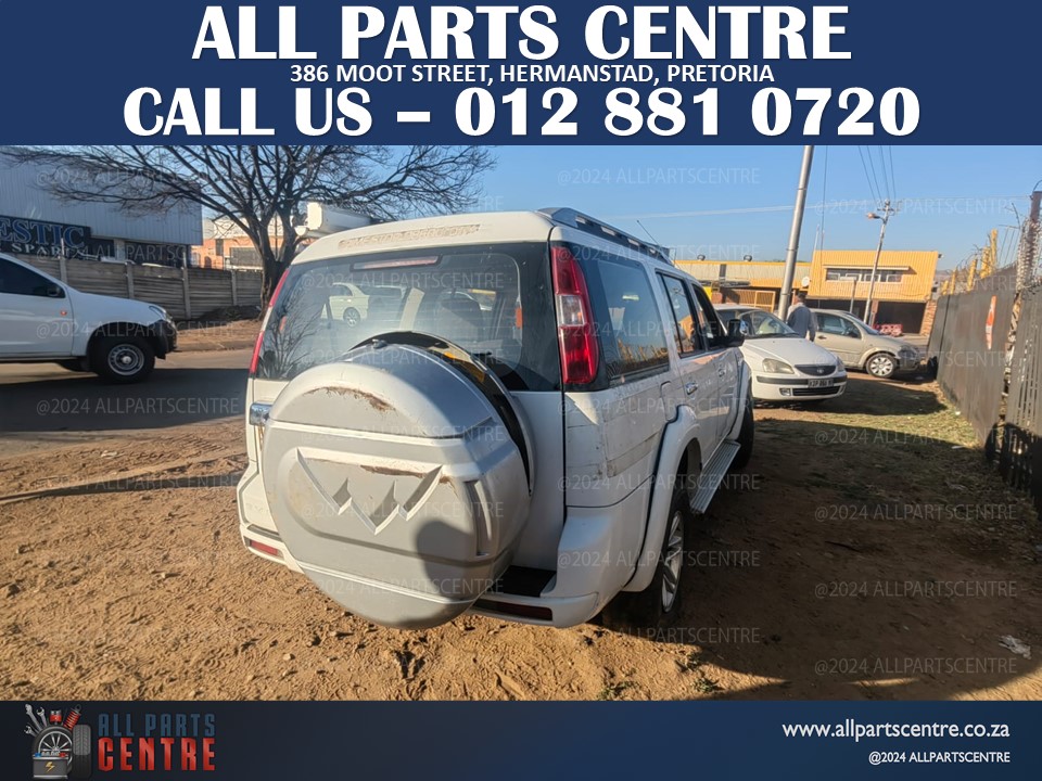 Ford Everest 2011 stripping for used spares