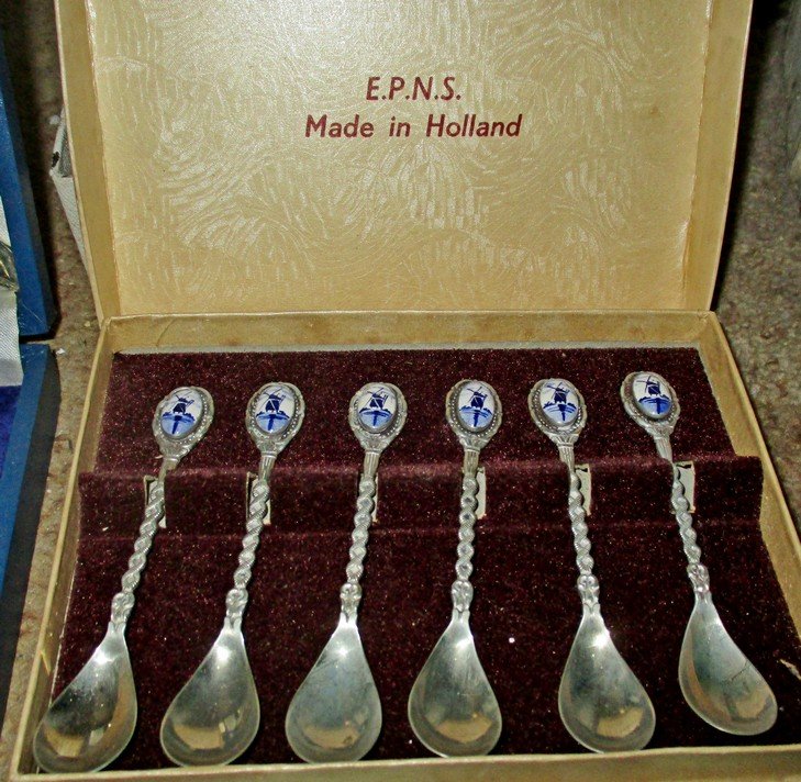 Collection of Old Teaspoons