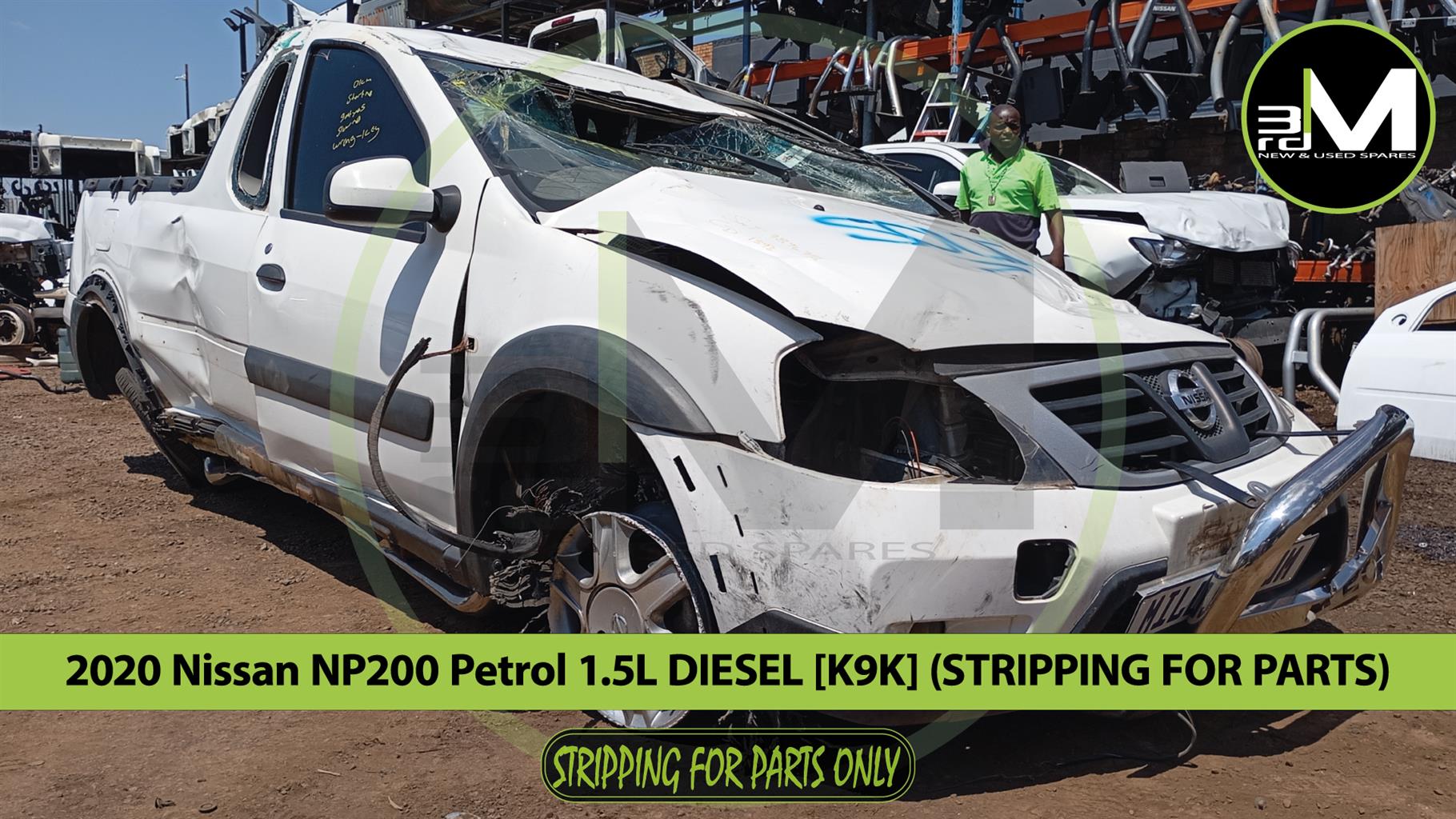 2020 Nissan NP200 Safety Pack 1.5 dCi w. A/C (STRIPPING FOR PARTS) - Private Seller 2020 Nissan NP200 Safety Pack 1.5 dCi w. A/C (STRIPPING FOR PARTS) - Private Seller