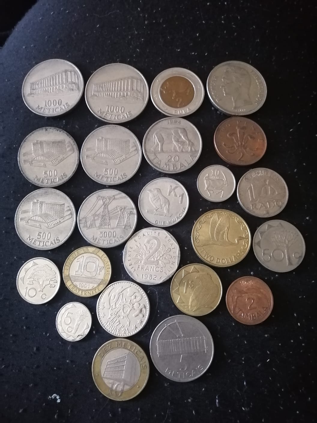 24 old coins