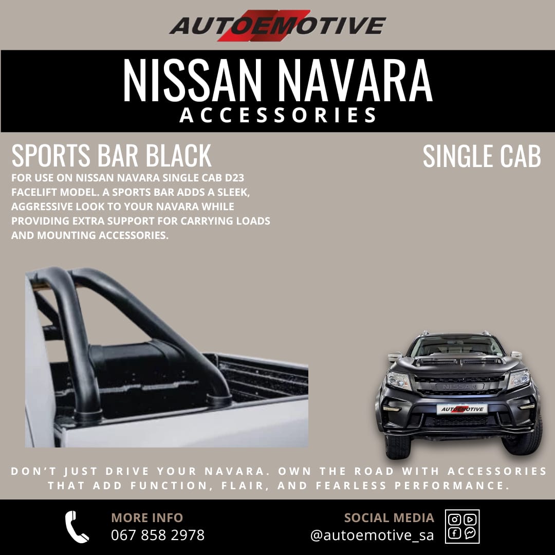 Nissan Navara Single Cab Sports Bar Black - Private Seller Nissan Navara Single Cab Sports Bar Black - Private Seller